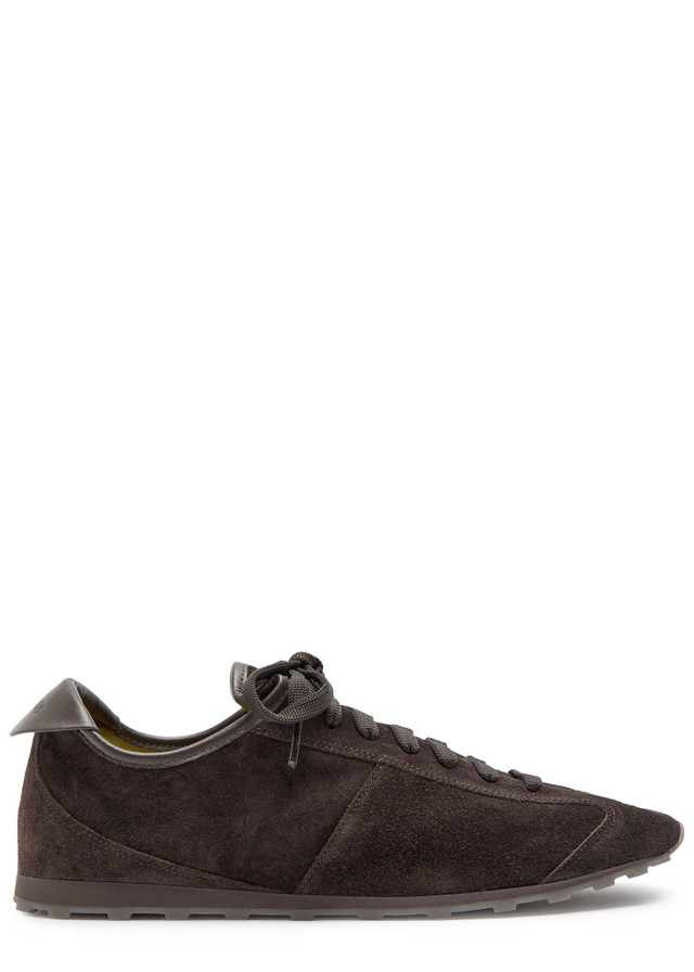 JACQUEMUS Les Tennis suede sneakers