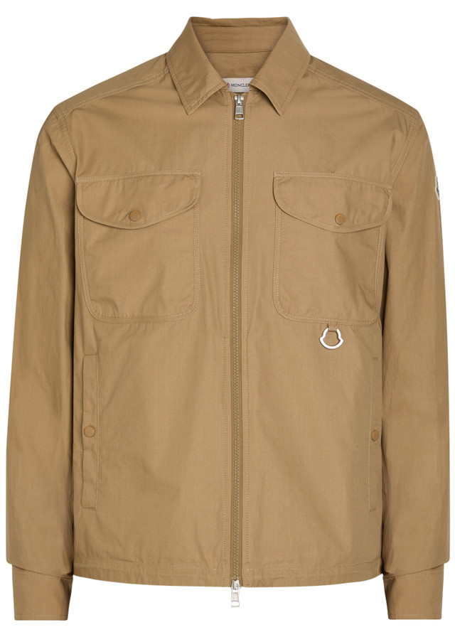 MONCLER  Cotton-poplin overshirt