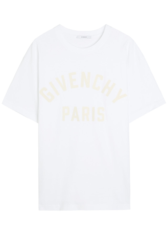 GIVENCHY Logo-appliquéd cotton T-shirt