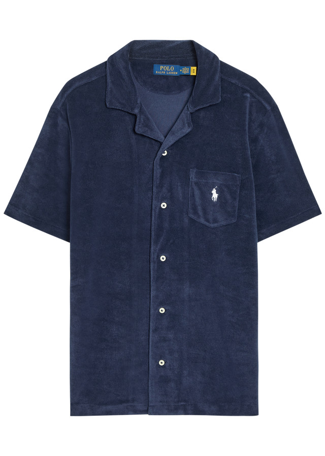 POLO RALPH LAUREN Logo-embroidered terry shirt