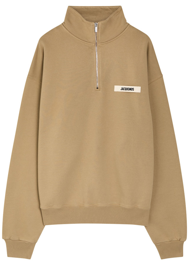 JACQUEMUS Le Camionneur Gros Grain cotton sweatshirt