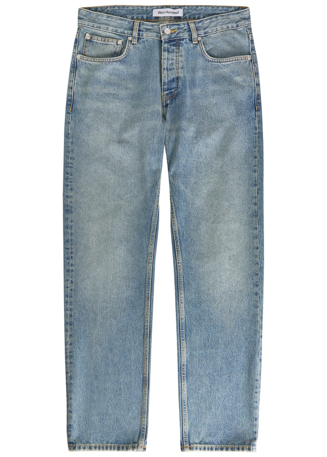 WON HUNDRED Archer tapered-leg jeans