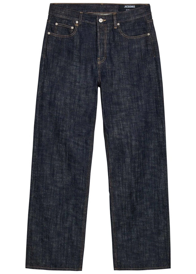 JACQUEMUS Le De-Nimes Droit wide-leg jeans