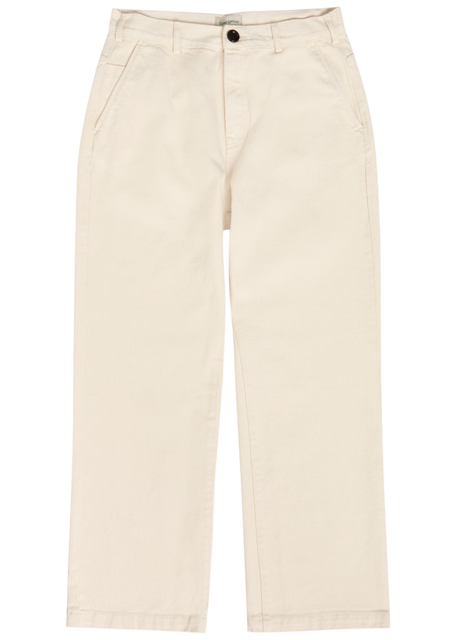 OLIVER SPENCER Utility straight-leg cotton trousers
