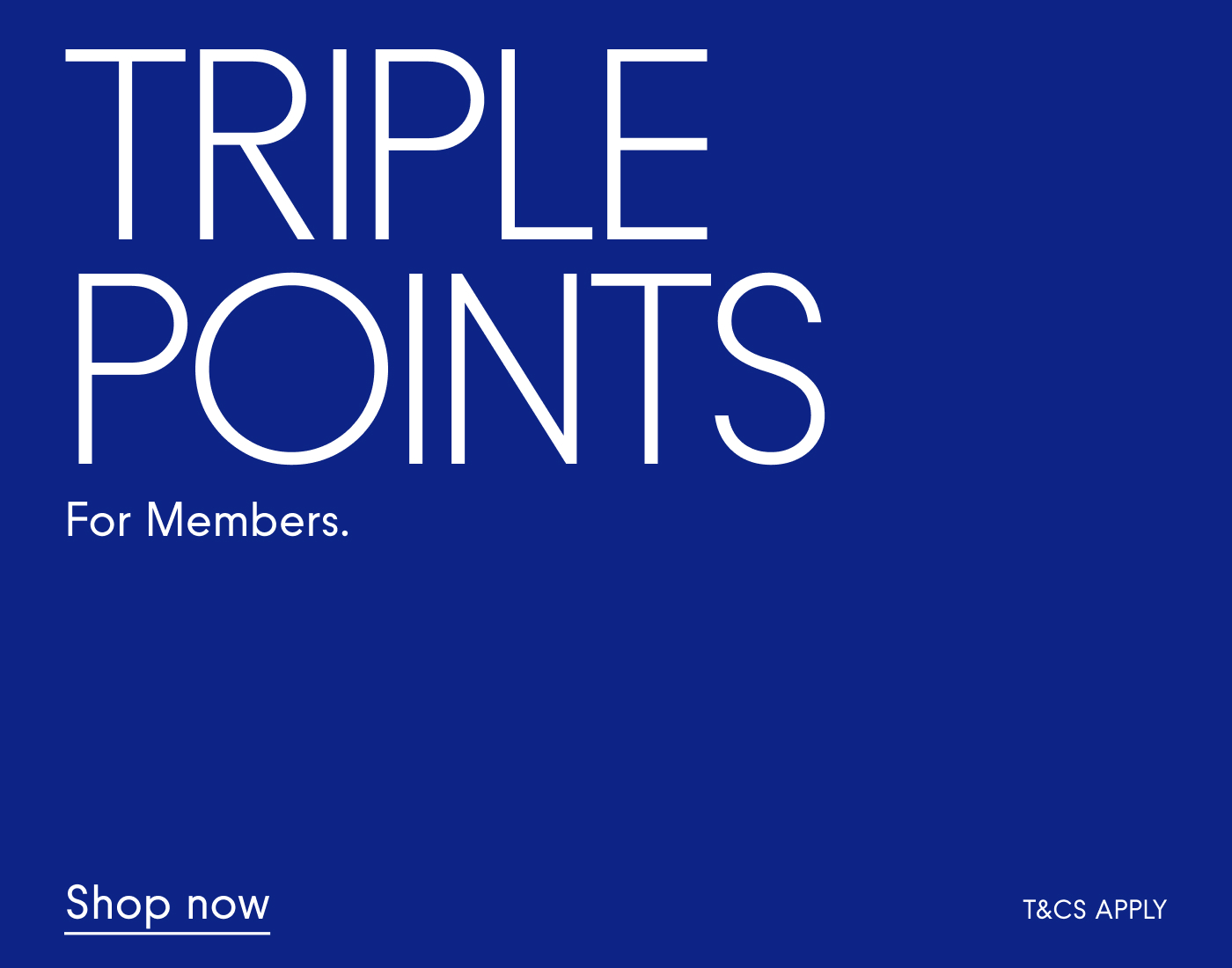 Triple Points for members