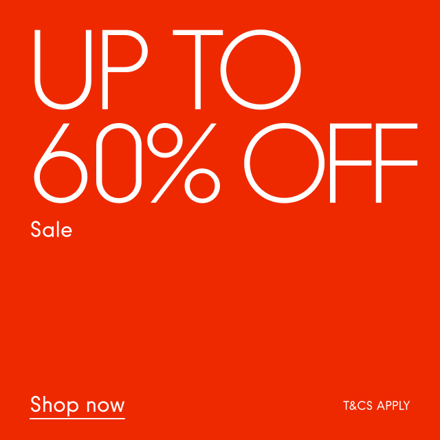 Up to 60% off Sale  Shop now