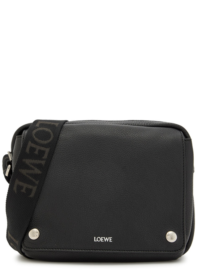 LOEWE Messenger medium pebbled leather shoulder bag