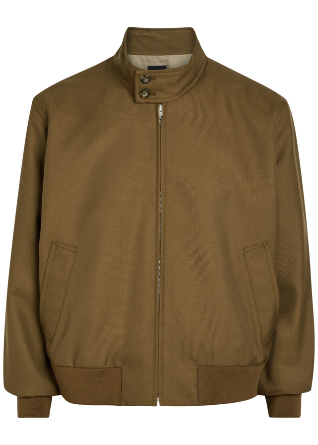 A.P.C. High-neck twill jacket