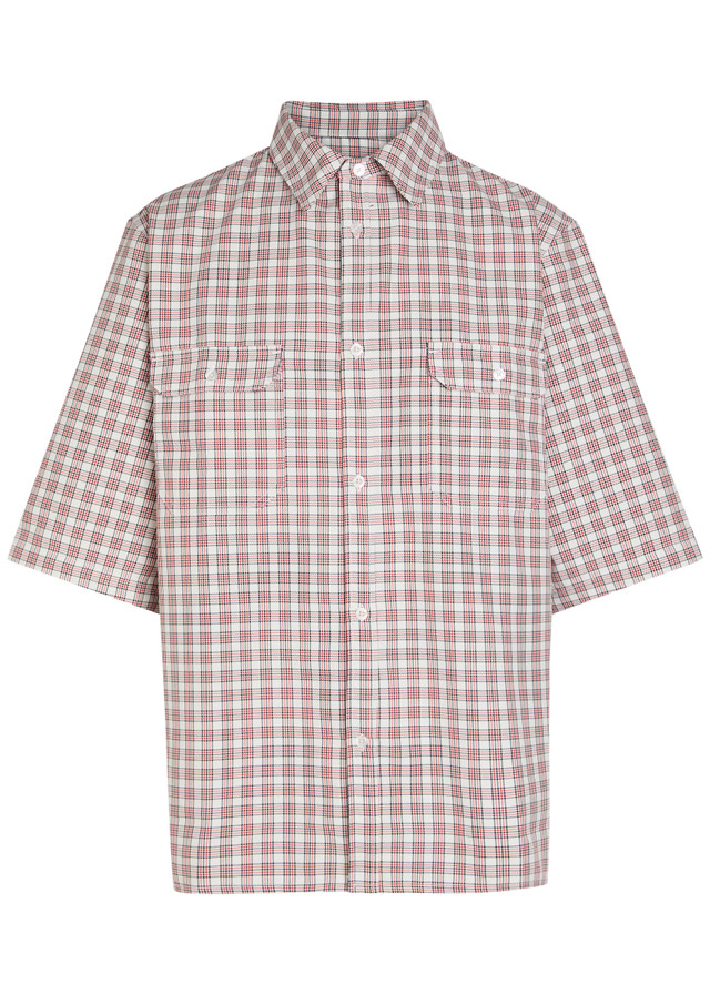 WILLY CHAVARRIA Corcoran checked twill shirt