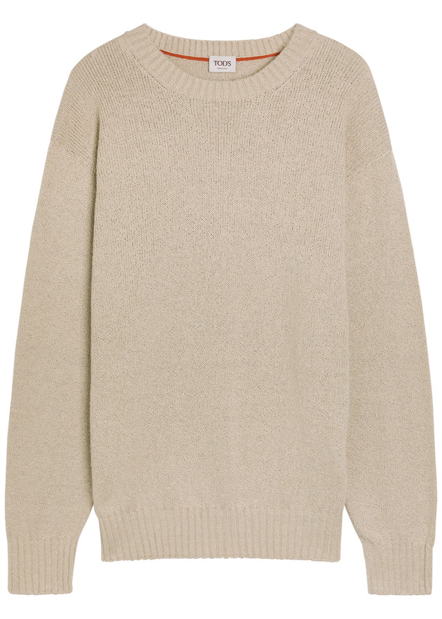 TODS Crew-neck cotton-knit jumper