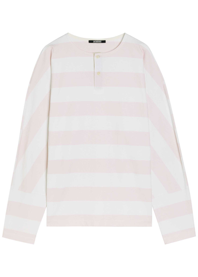 JACQUEMUS Le Tshirt Mariniére striped cotton T-shirt