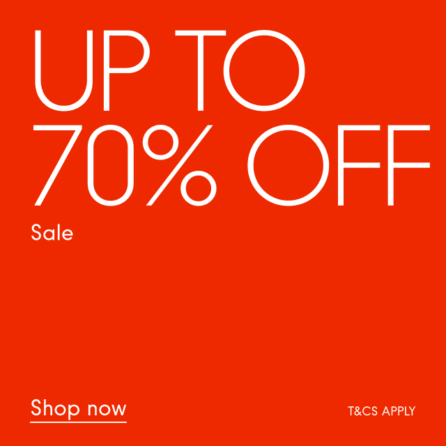 Up to 70% off sale Shop now
