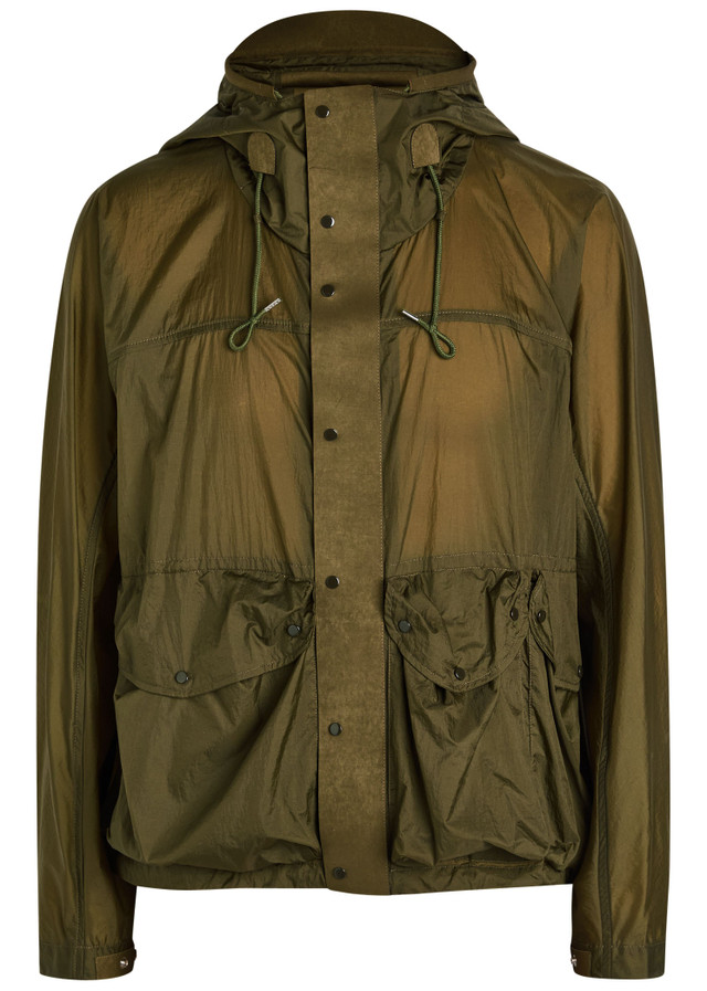 TEN C Skye panelled shell jacket