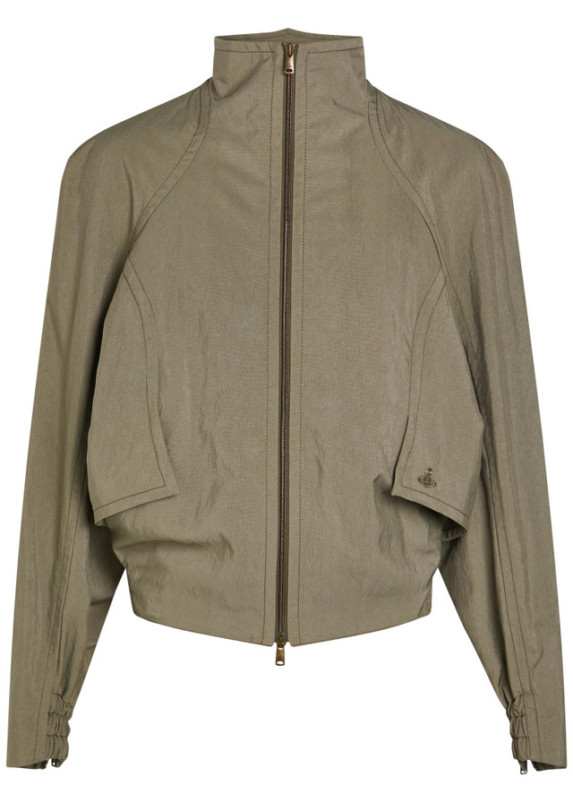 VIVIENNE WESTWOOD Harrington woven jacket