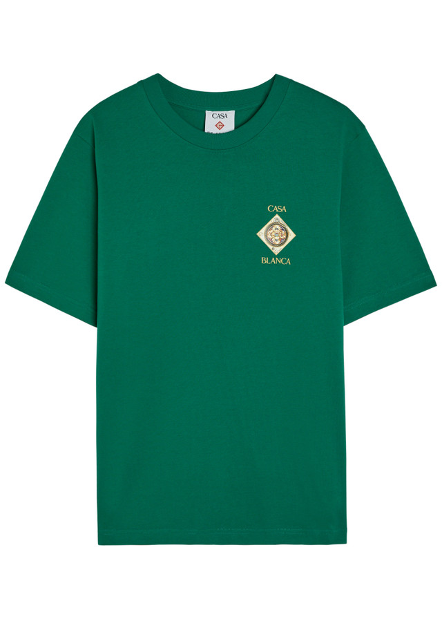 CASABLANCA Plafond Orne De Musique cotton T-shirt