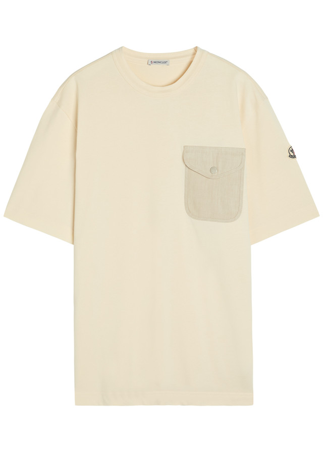 MONCLER Pocket cotton T-shirt