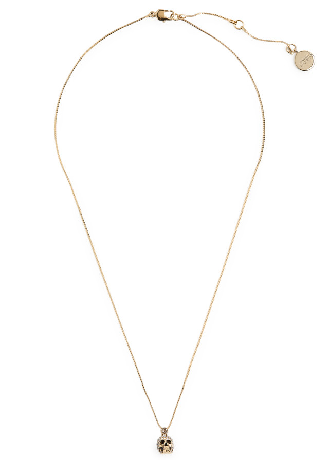 ALEXANDER MCQUEEN Skull-embellished necklace