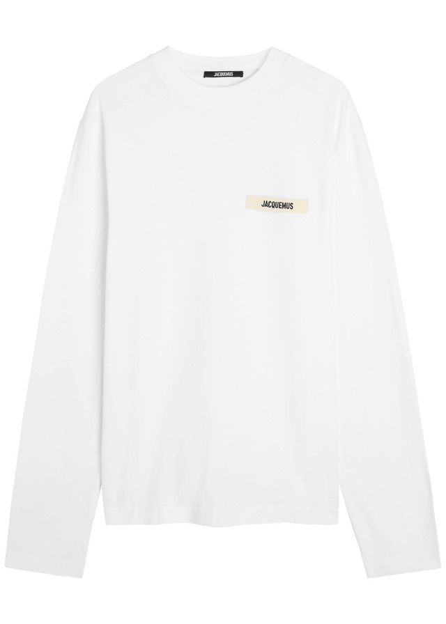 JACQUEMUS Le T-Shirt Gros Grain cotton T-shirt
