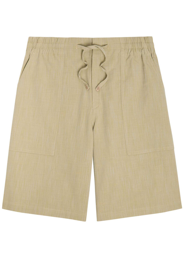 DRÔLE DE MONSIEUR Short Elastiqué textured canvas shorts