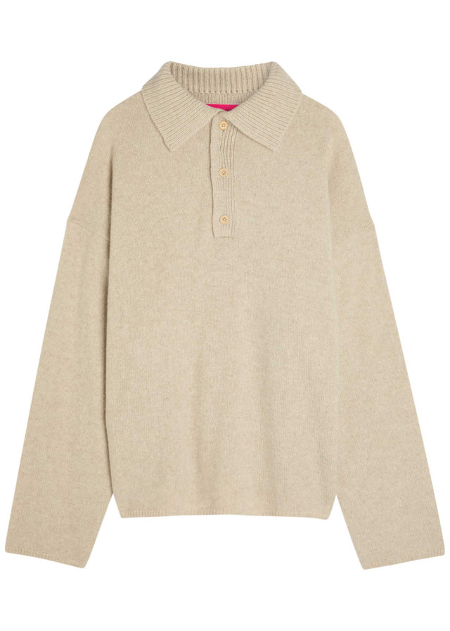 THE ELDER STATESMAN Dume cashmere rugby jumper