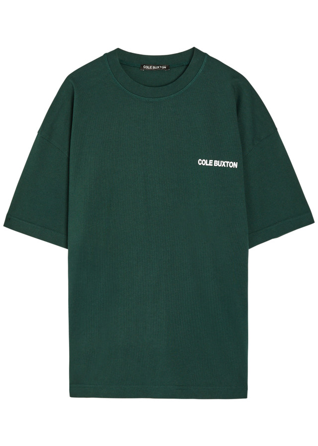 COLE BUXTON Logo-print cotton T-shirt