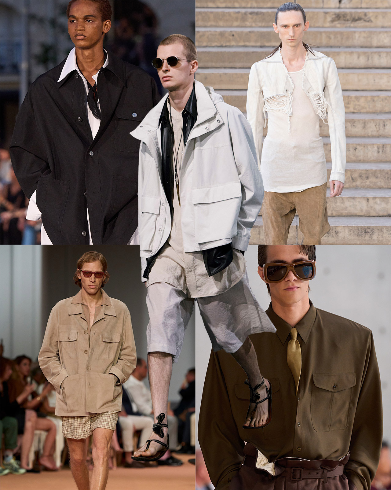 Trend: Modern Utility Right now, familiar utilitarian jackets, shirts, trousers and accessories feel more polished. These are the pieces that define modern utility: hard-working clothes that form the foundations of a wardrobe.