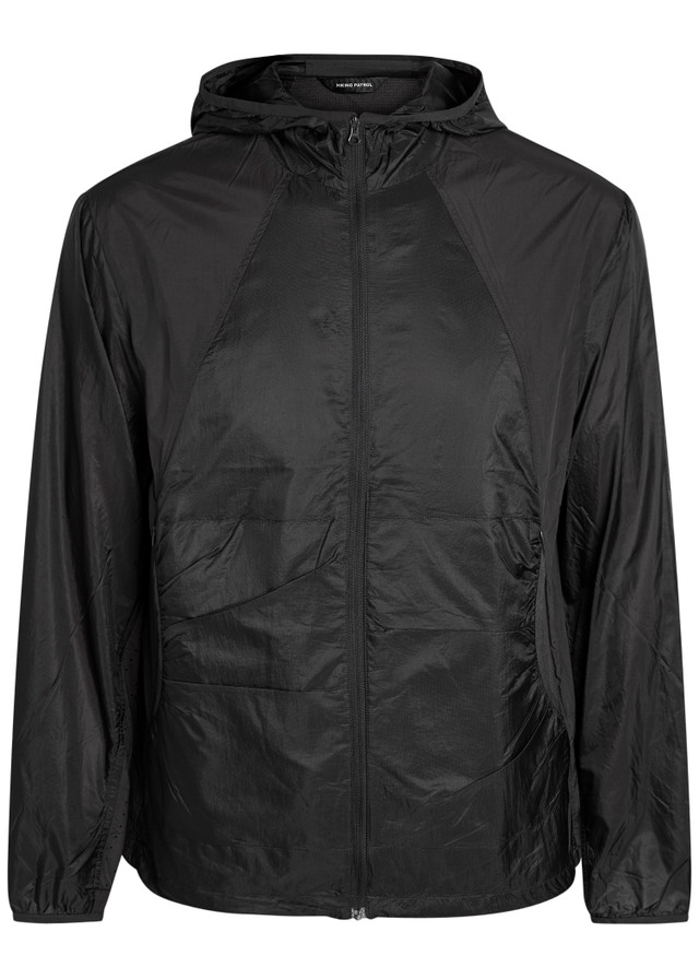 HIKING PATROL Orbit LT hooded nylon jacket