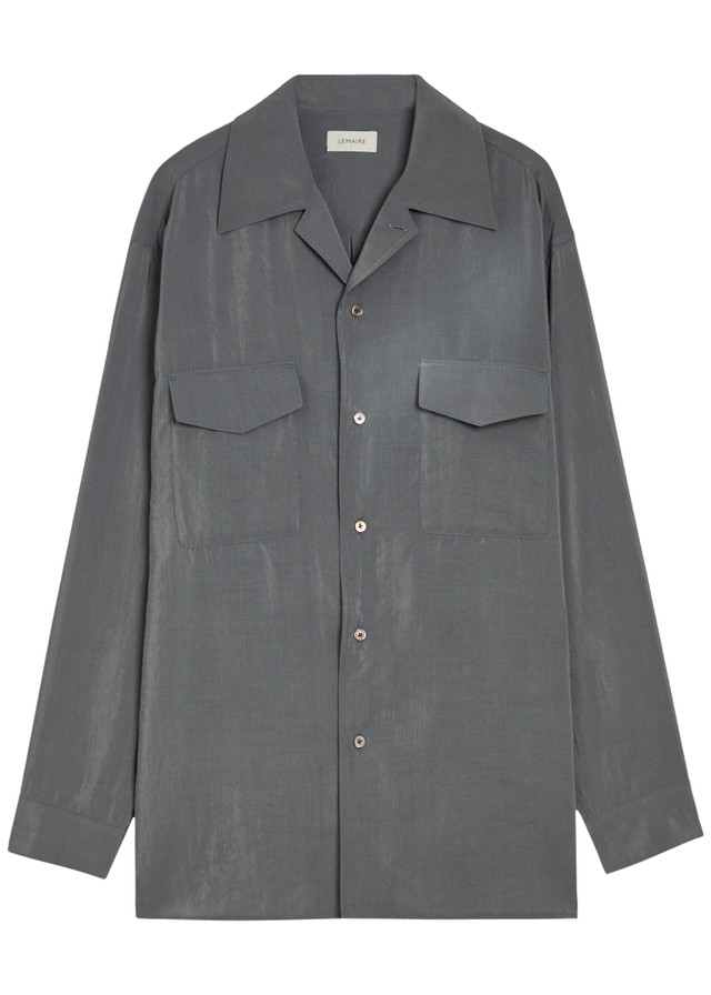 LEMAIRE Silk-blend shirt