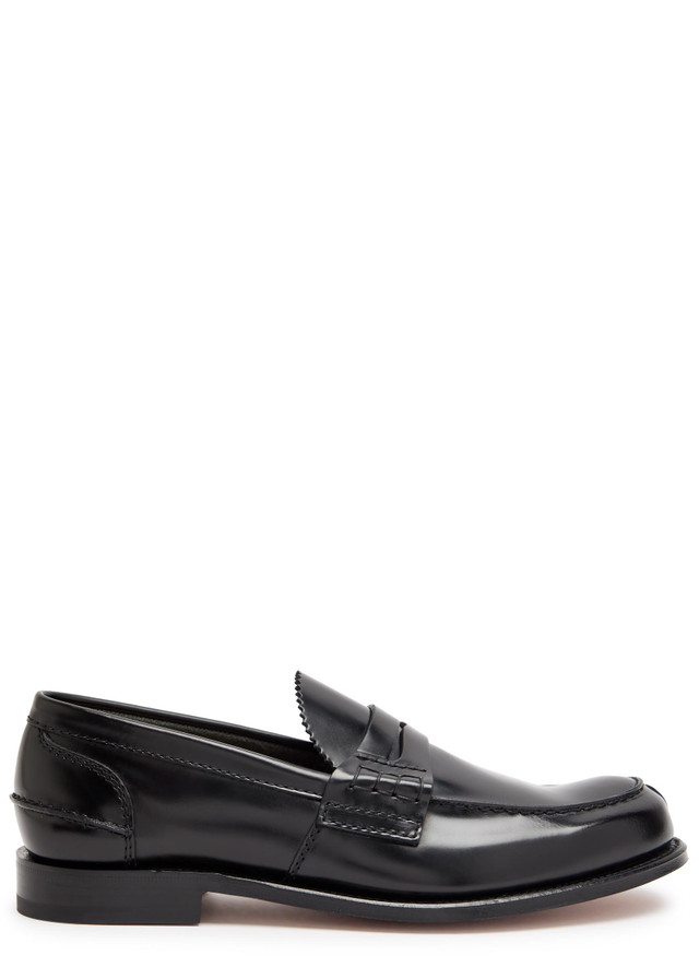 CHURCH'S Consul glossed leather Derby shoes
