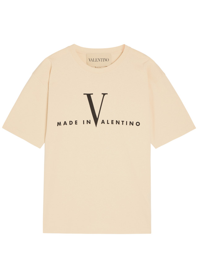 VALENTINO GARAVANI Logo-print cotton T-shirt