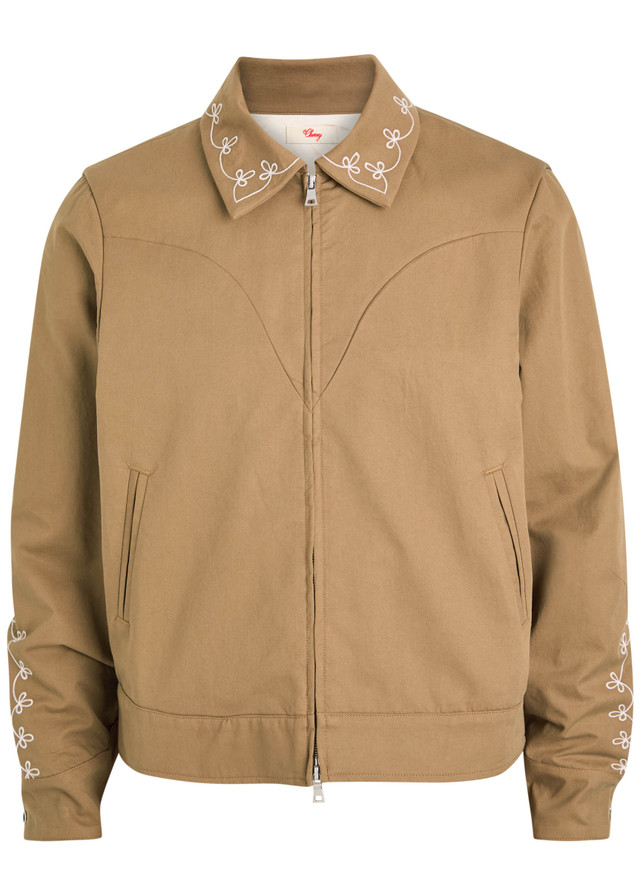 CHERRY LOS ANGELES Charro embroidered cotton jacket