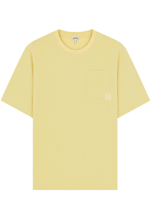 LOEWE Logo-embroidered cotton T-shirt
