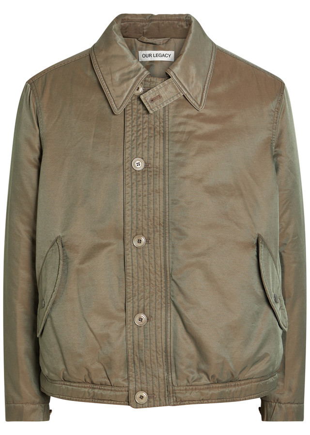 OUR LEGACY Auto quilted twill jacket