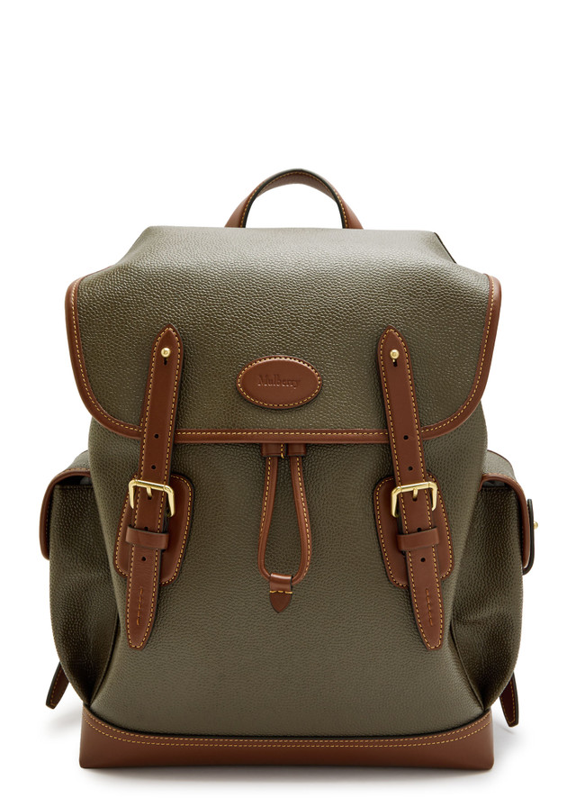 MULBERRY Heritage pebbled leather backpack