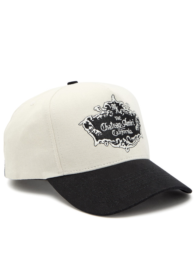 AMIRI Chateau embroidered canvas cap