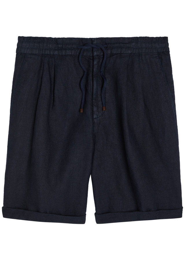 BRUNELLO CUCINELLI Bermuda linen shorts