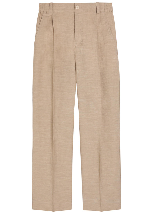 JACQUEMUS Le Pantalon Croisiere straight-leg linen-blend trousers