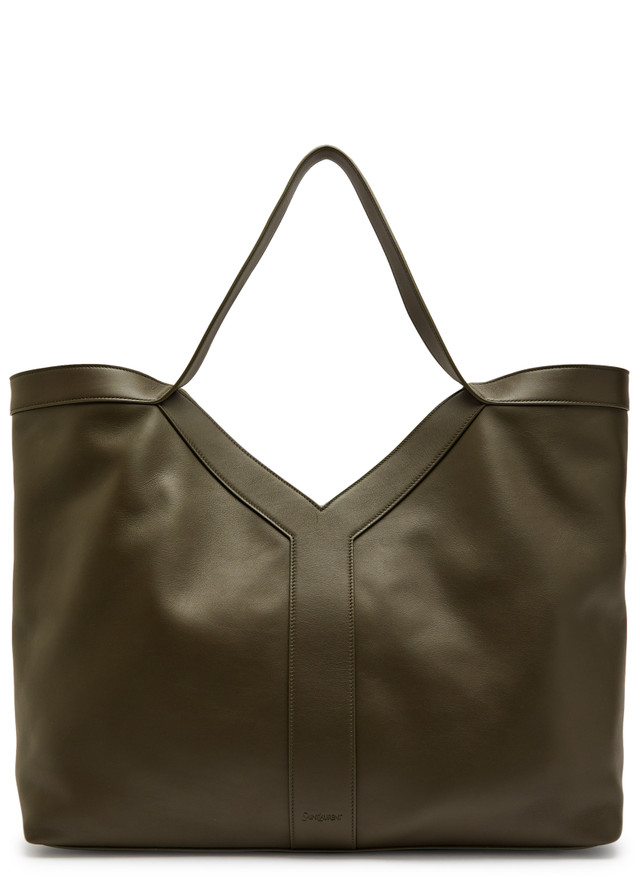 SAINT LAURENT Y leather tote bag