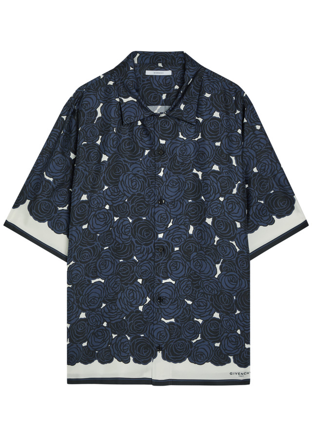 GIVENCHY Printed silk shirt