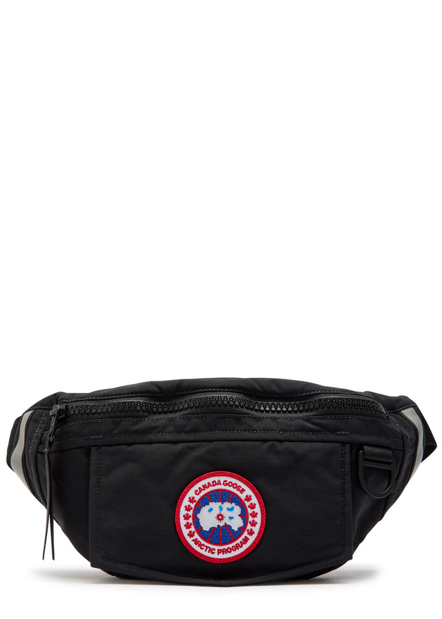 CANADA GOOSE Logo-appliqué twill belt bag