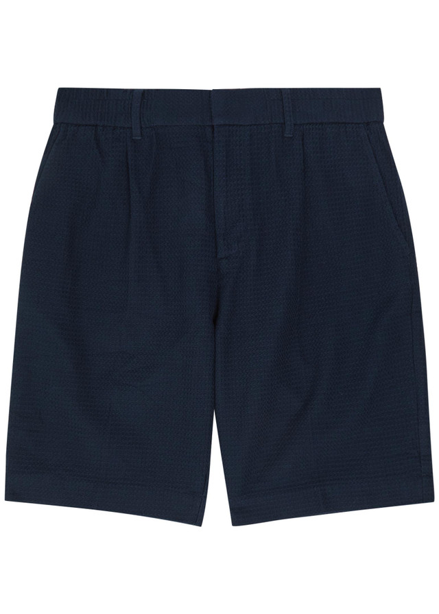 CHE Picket textured cotton shorts