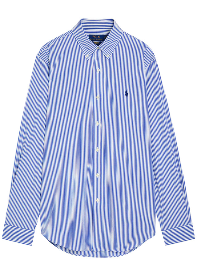 POLO RALPH LAUREN Striped stretch-cotton shirt