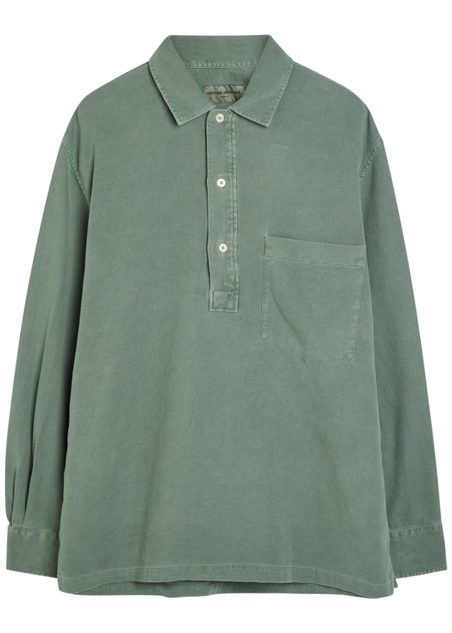 OFFICINE GÉNÉRALE Jordy cotton-twill shirt
