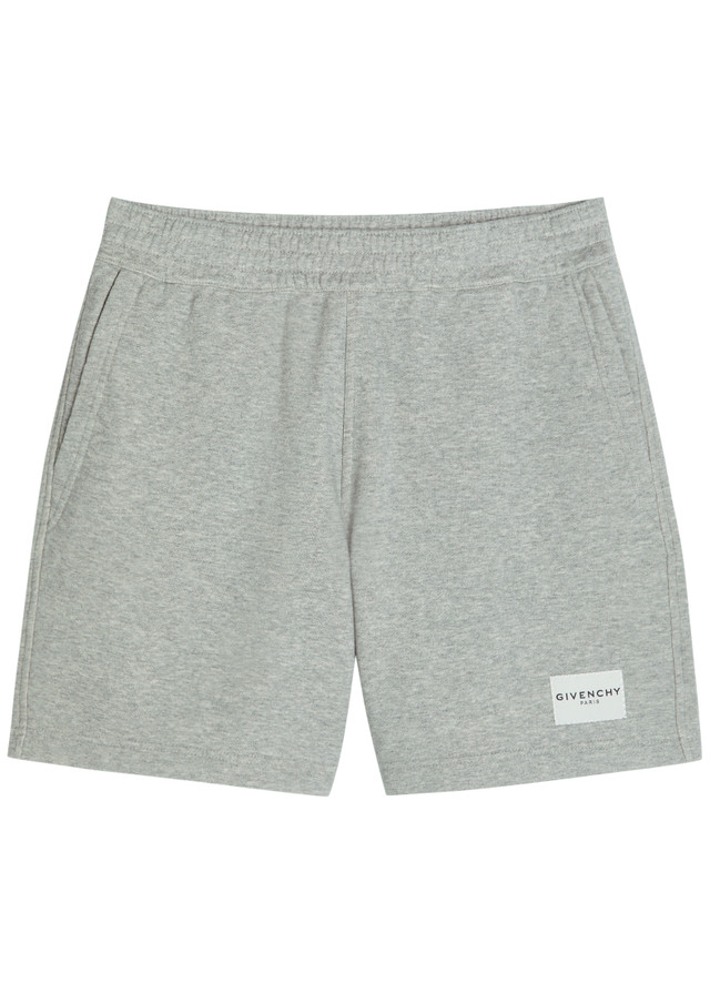 GIVENCHY Logo cotton shorts