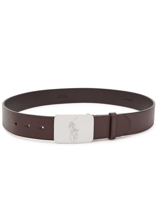 POLO RALPH LAUREN Logo leather belt