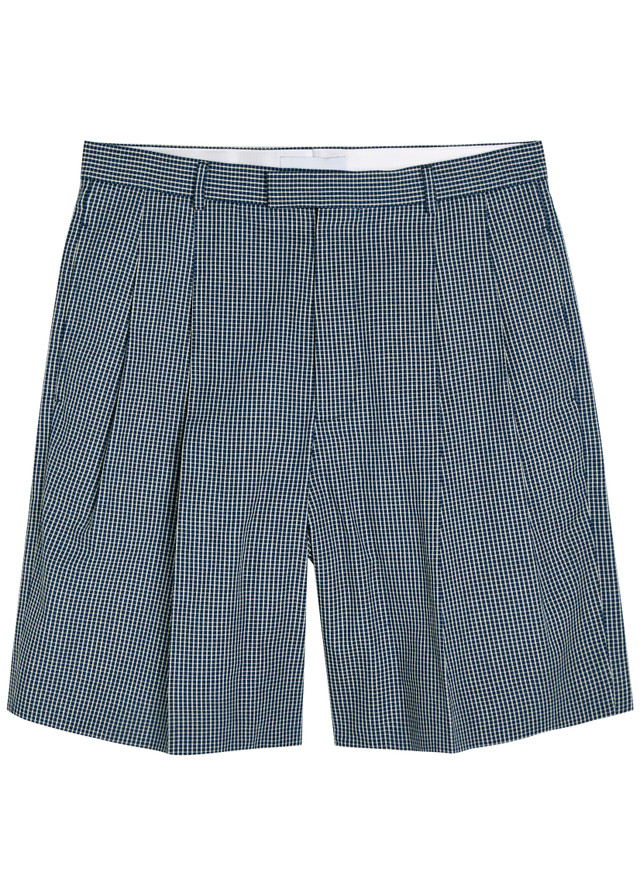 GIVENCHY Checked cotton shorts