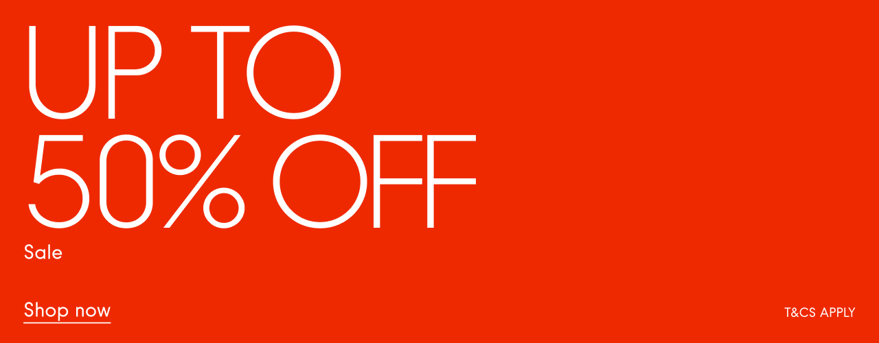 Up to 50% off Sale  Shop now