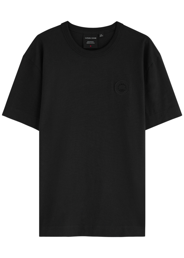 CANADA GOOSE Gladstone logo cotton T-shirt