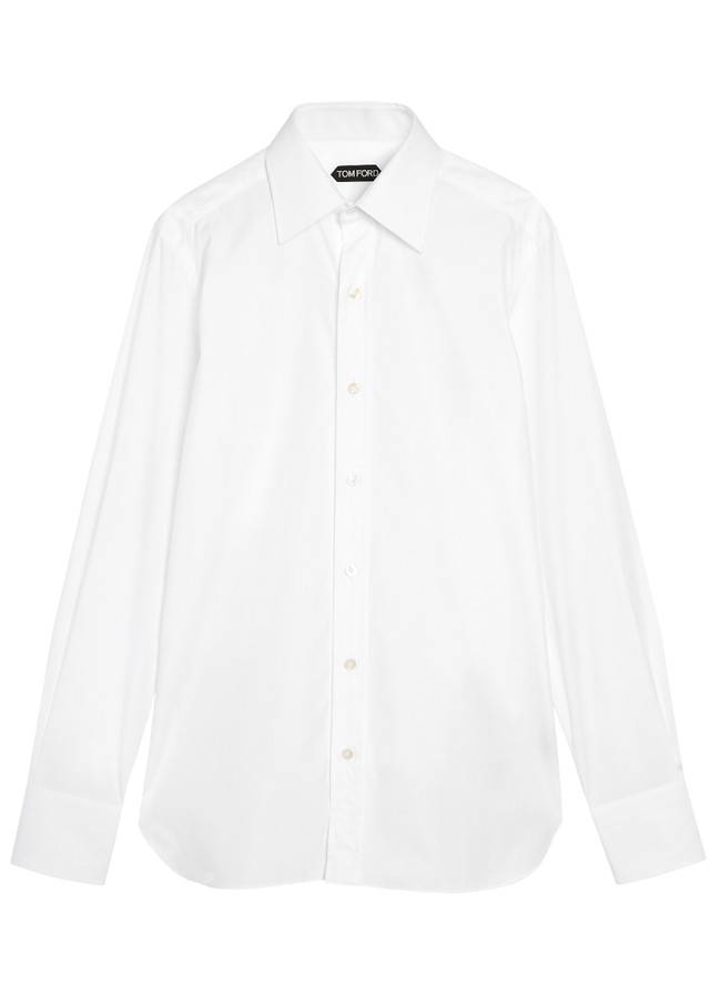 TOM FORD Slim-fit cotton shirt
