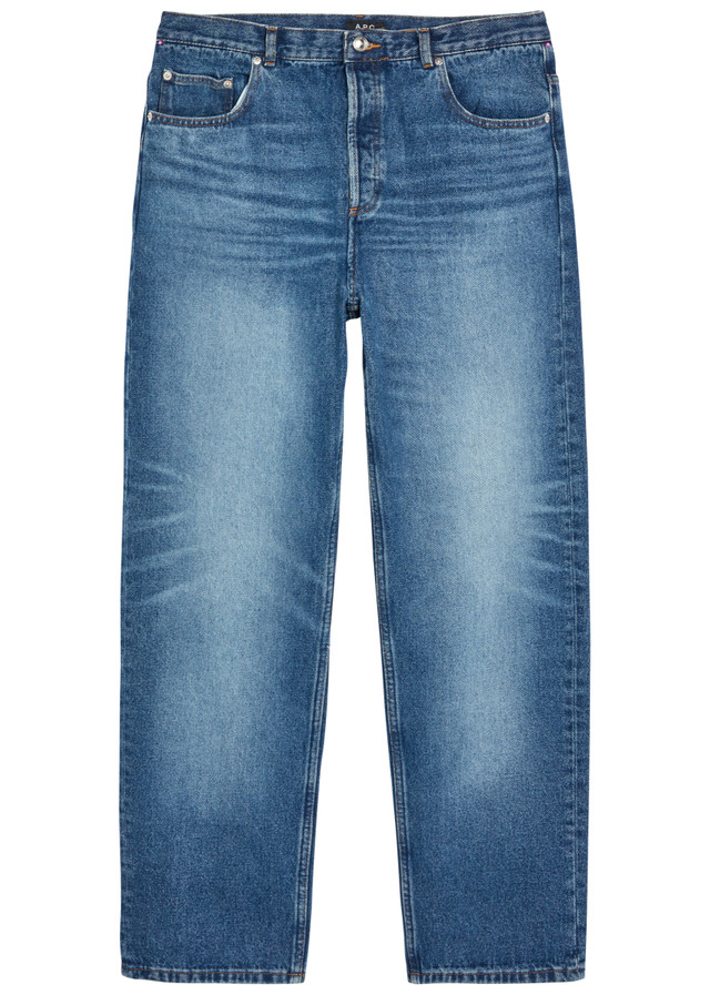 A.P.C. Fairfax washed straight-leg jeans